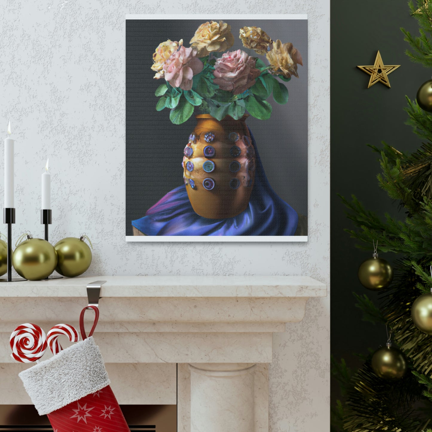 Floral Majesty Art. - Canvas