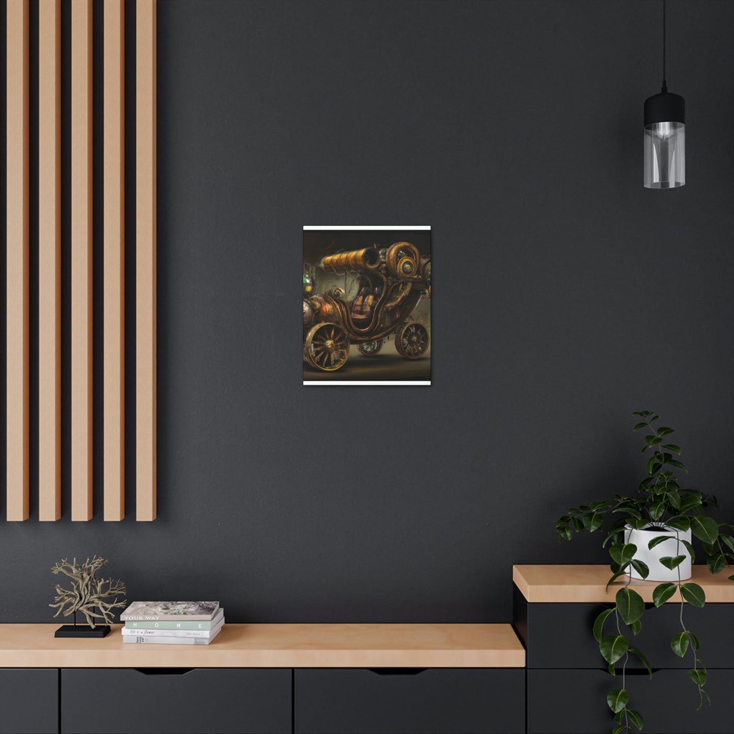 Steampunk Motorcar - Canvas