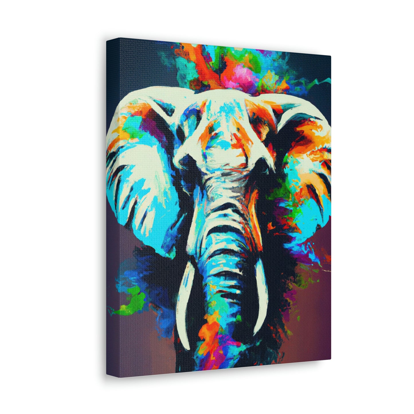 Rainbow Trunk. - Canvas