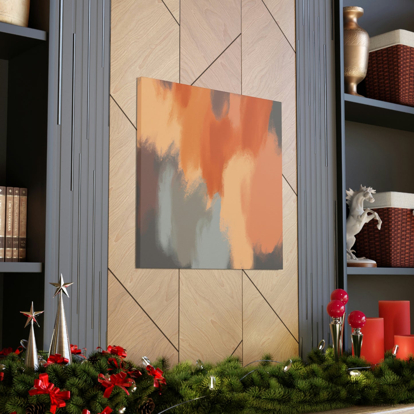 Vibrant Oasis. - Canvas