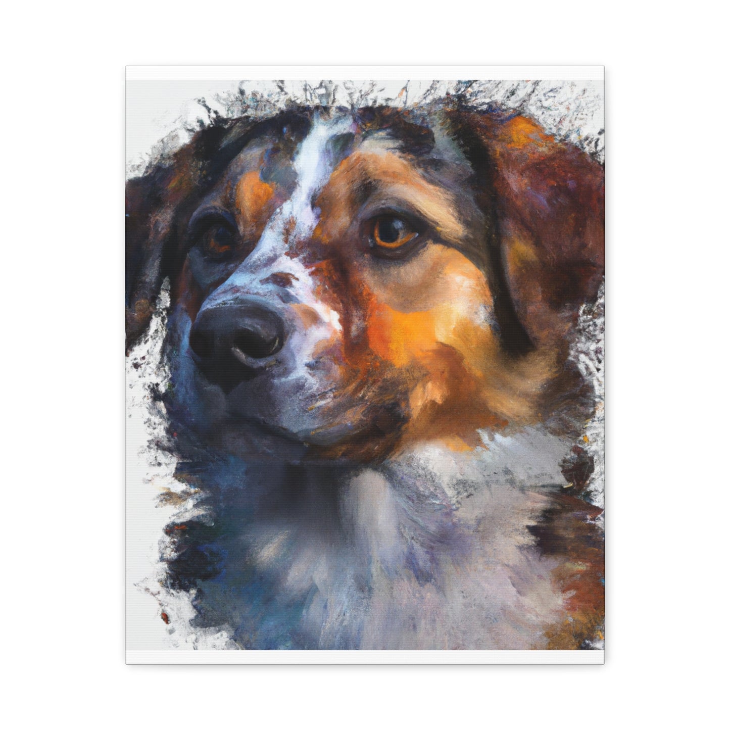 Furry Frenzy. - Canvas