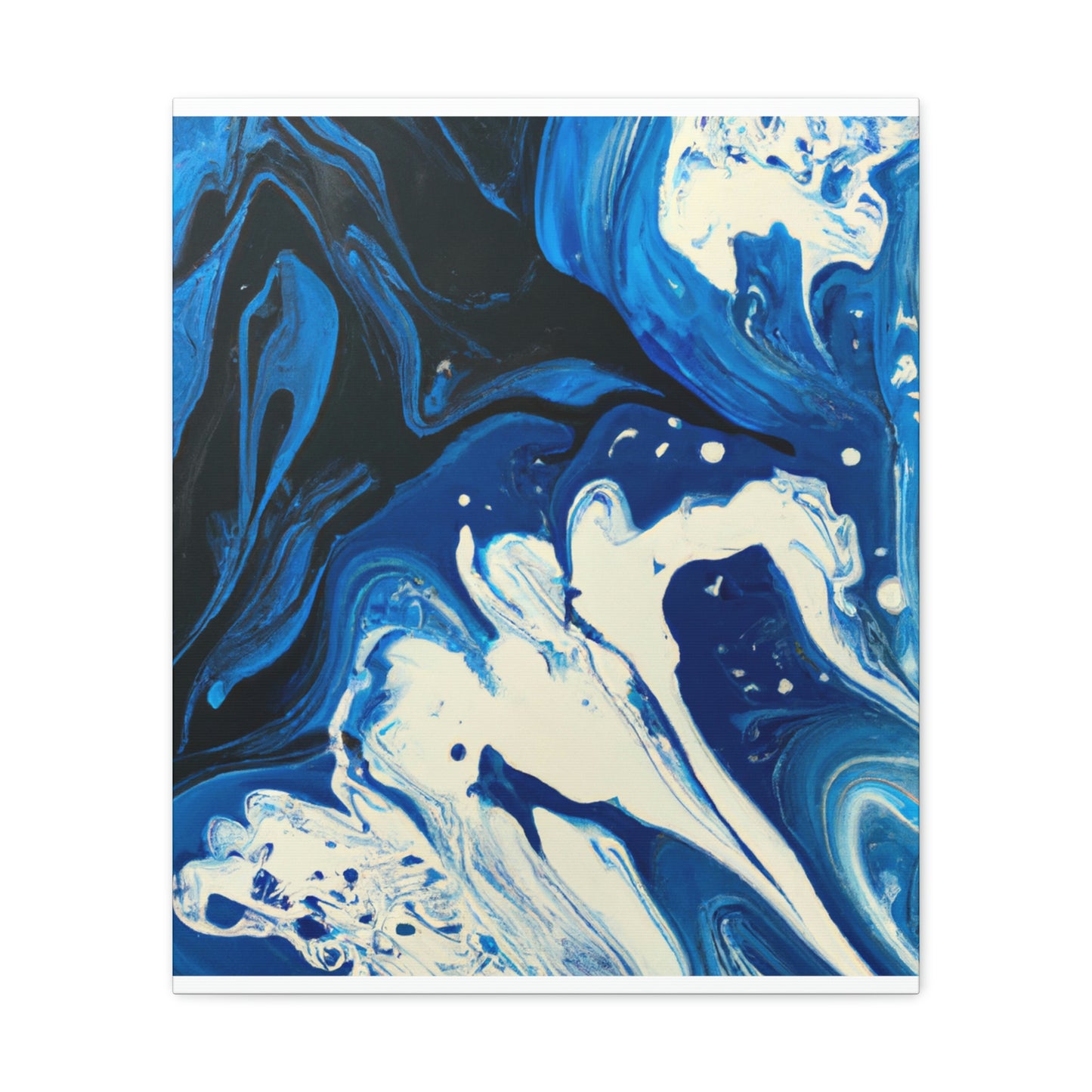 Blue Flux - Canvas