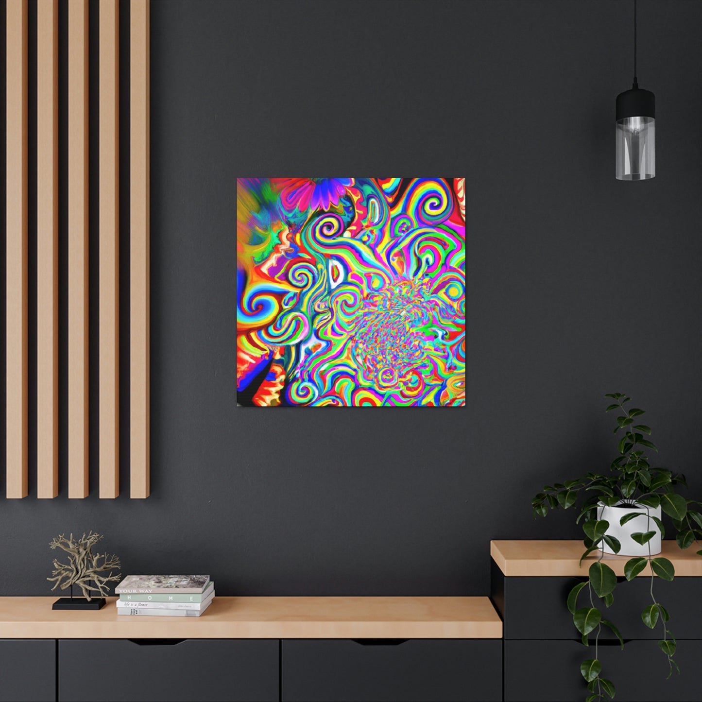 Colorful Cornucopia - Canvas