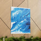 Blue Vapour. - Canvas