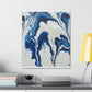 Blue Flux. - Canvas