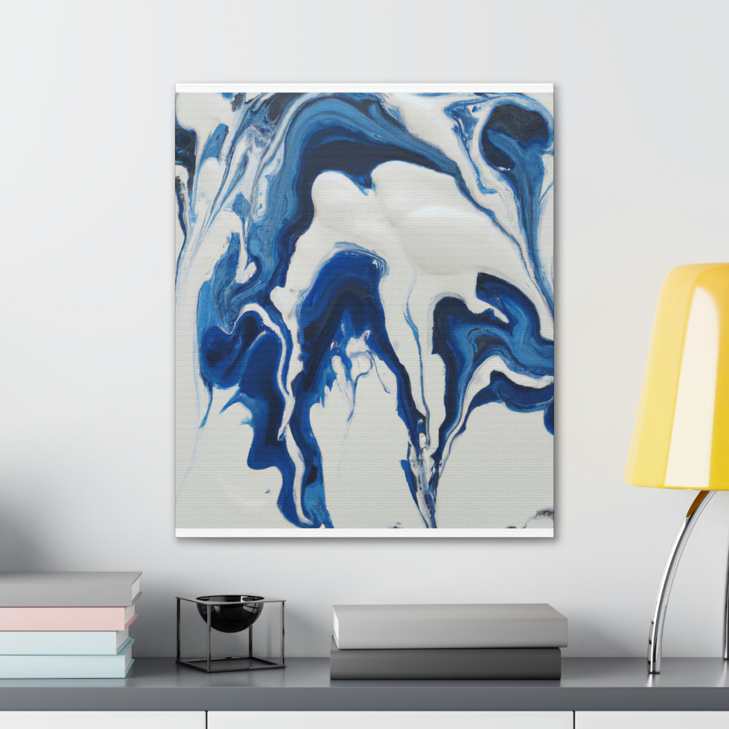 Blue Flux. - Canvas