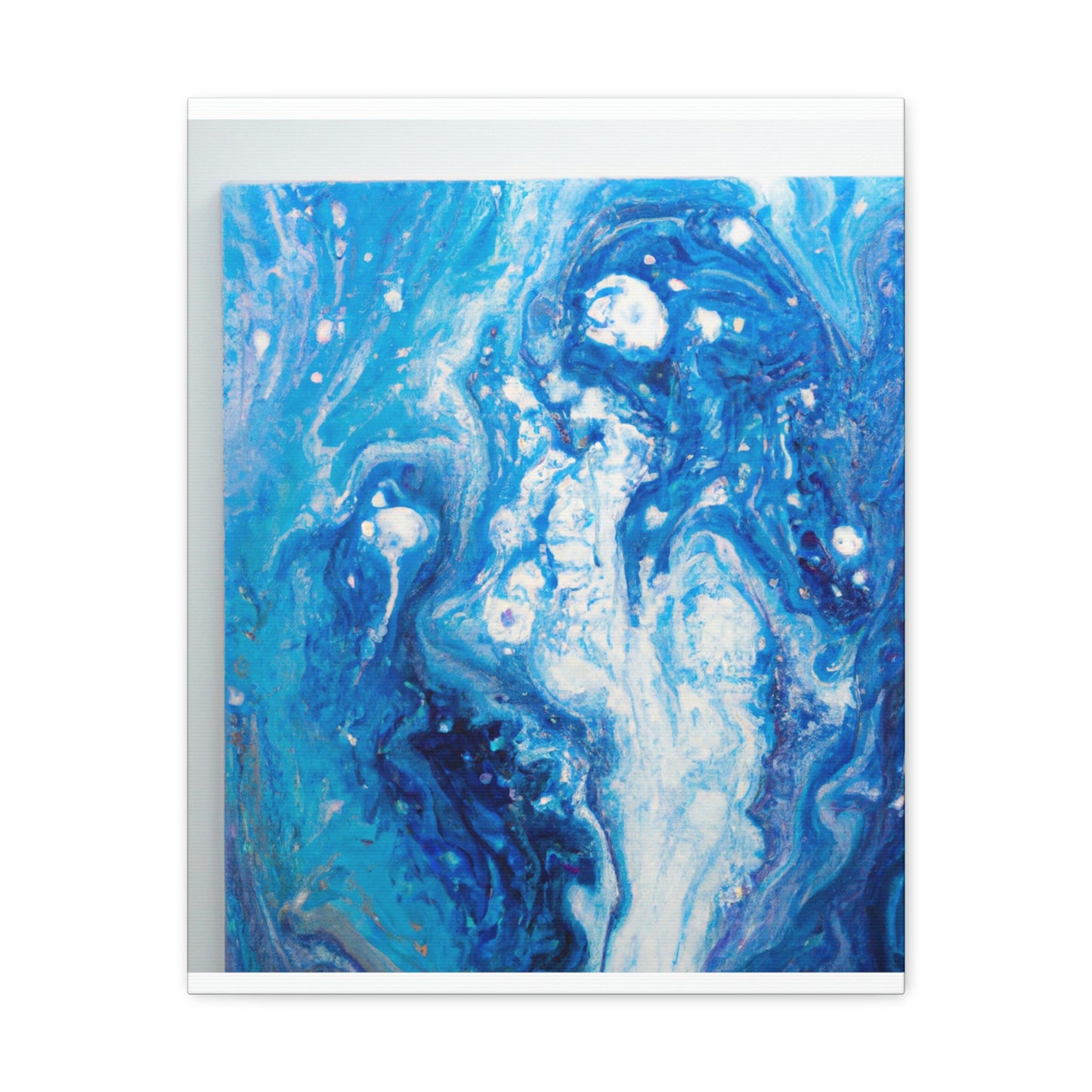 Cerulean Flow. - Canvas