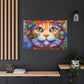 Feline Floral - Canvas