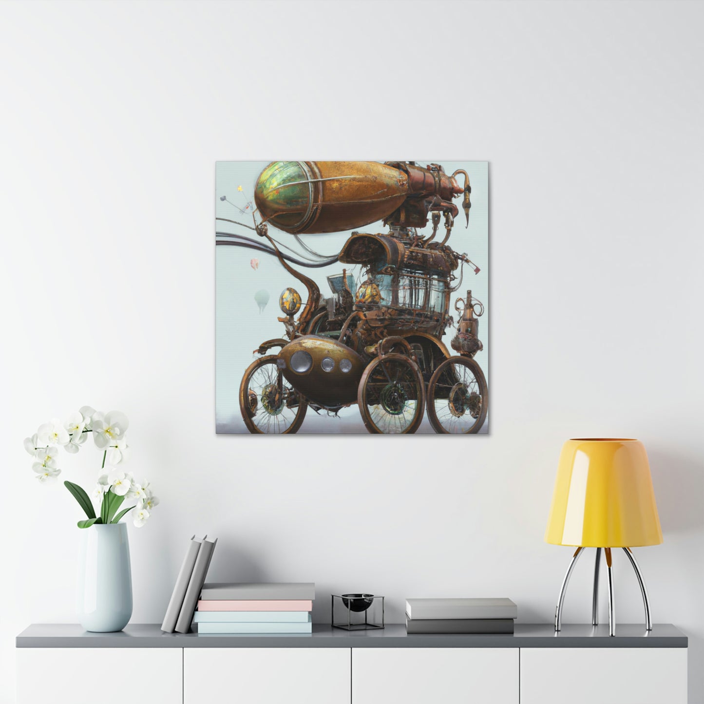 Steampunk Chariot - Canvas