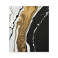 Golden Flow Fusion - Canvas