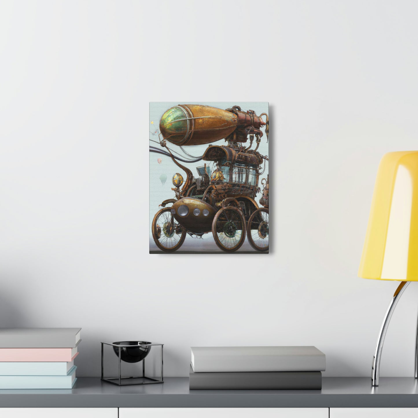 Steampunk Chariot - Canvas