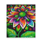 Vibrant Bloom. - Canvas