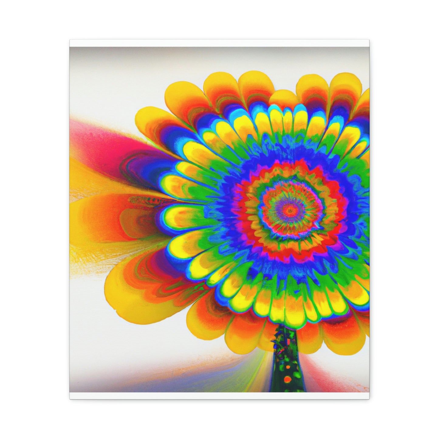 Dazzling Bloom. - Canvas