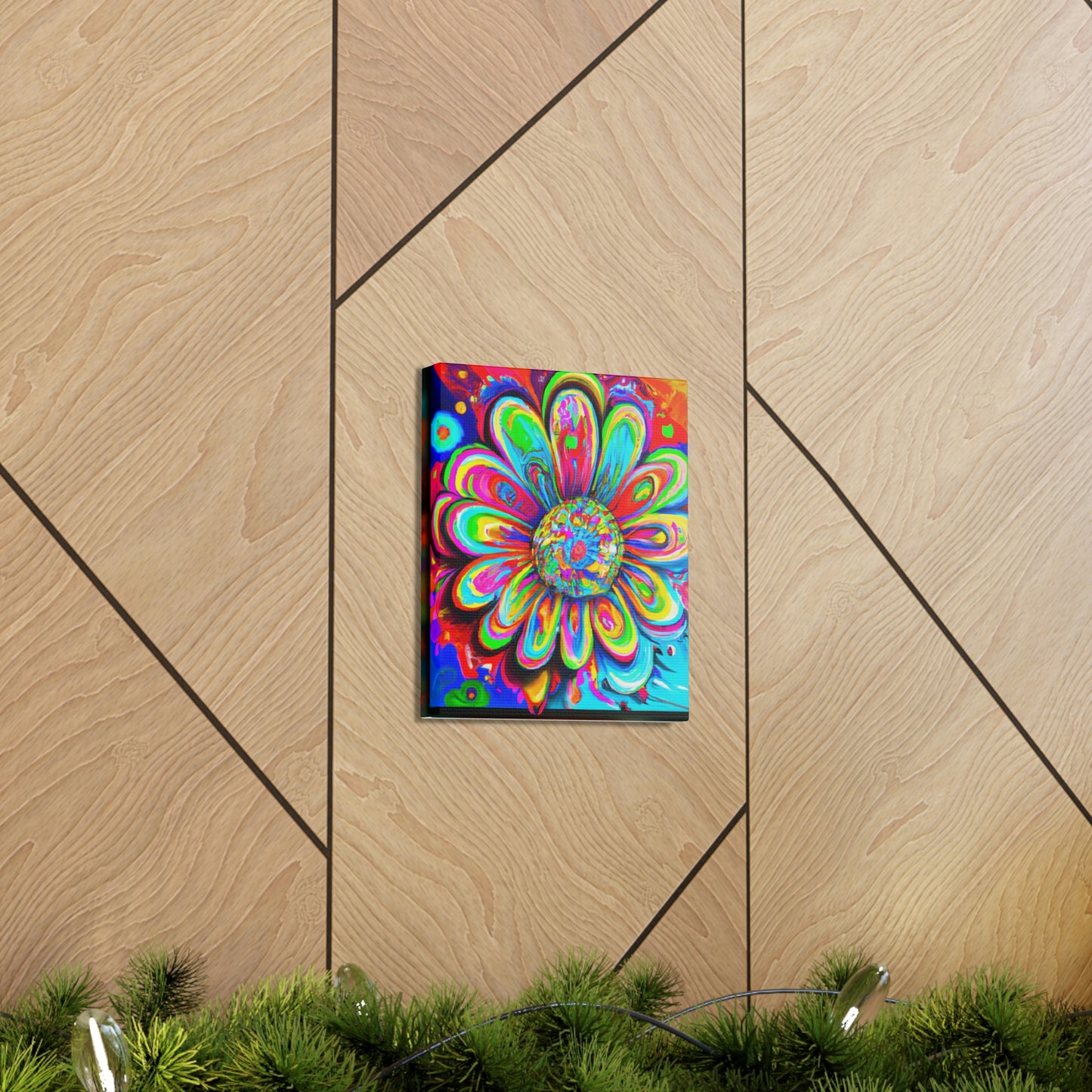 Vivid Bloom. - Canvas