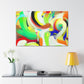 Radiant Brushstrokes - Canvas