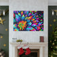 "Psychedelic Bloom" - Canvas