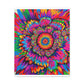 Vivid Floral Burst - Canvas
