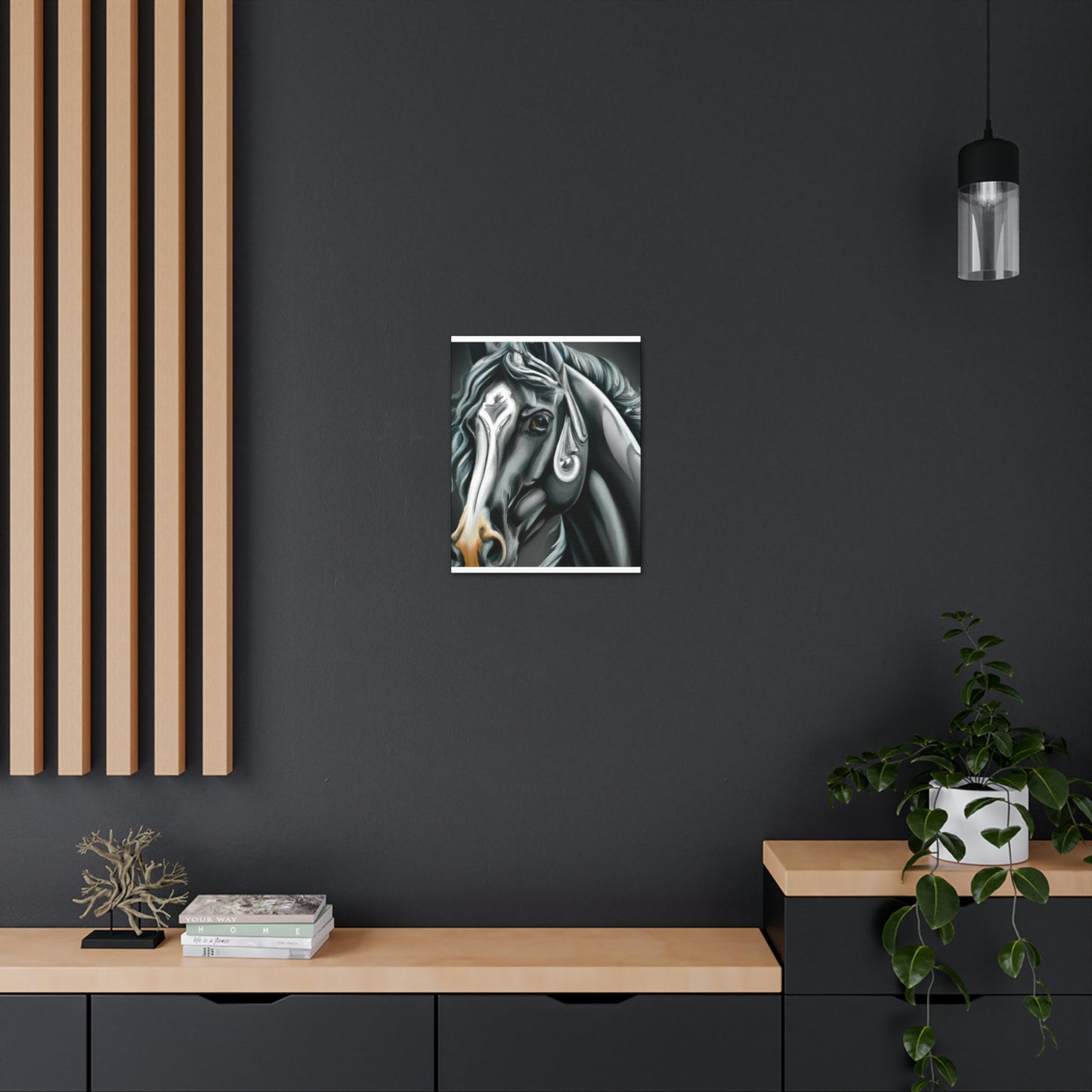 Granite Steed. - Canvas