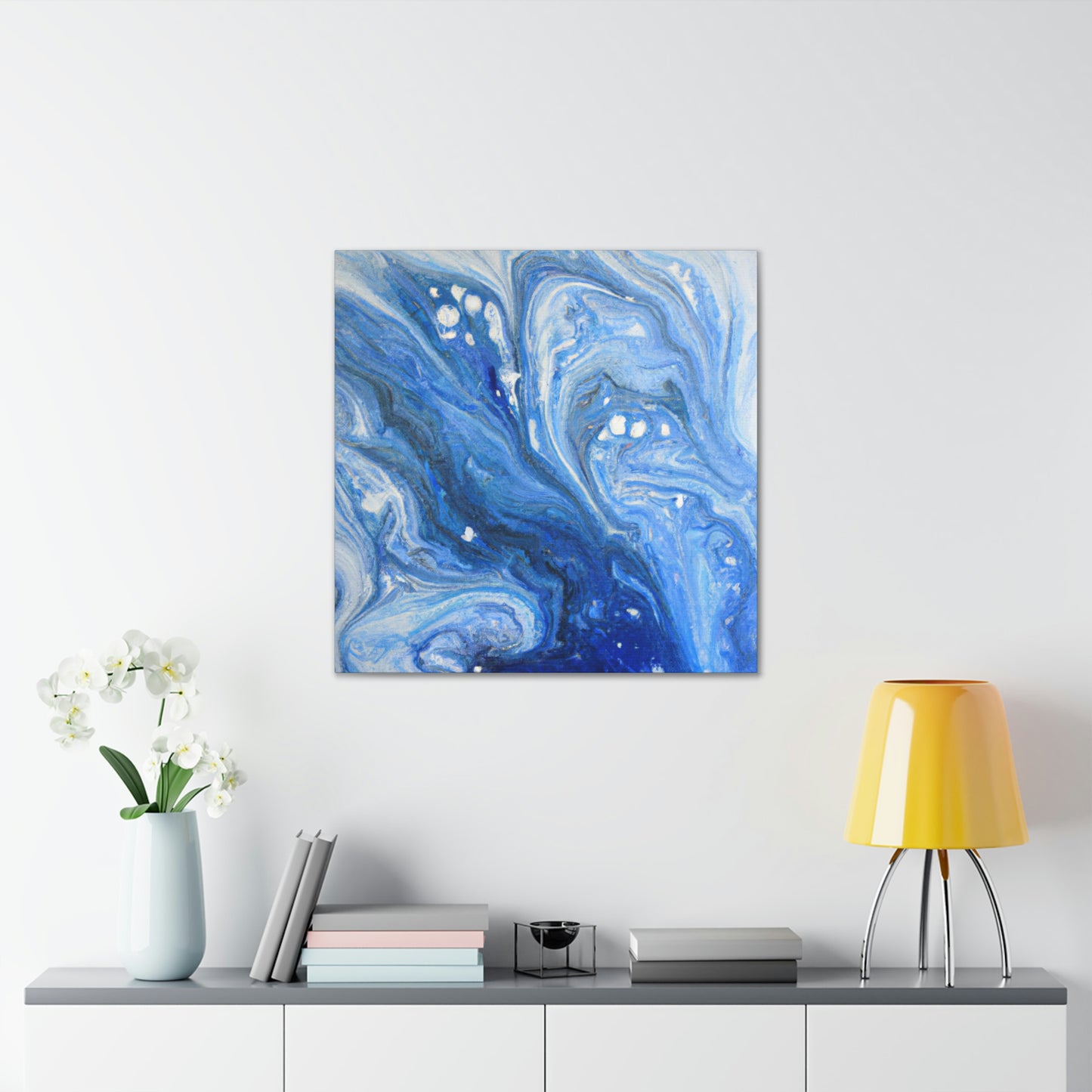 Cosmic Blue. - Canvas