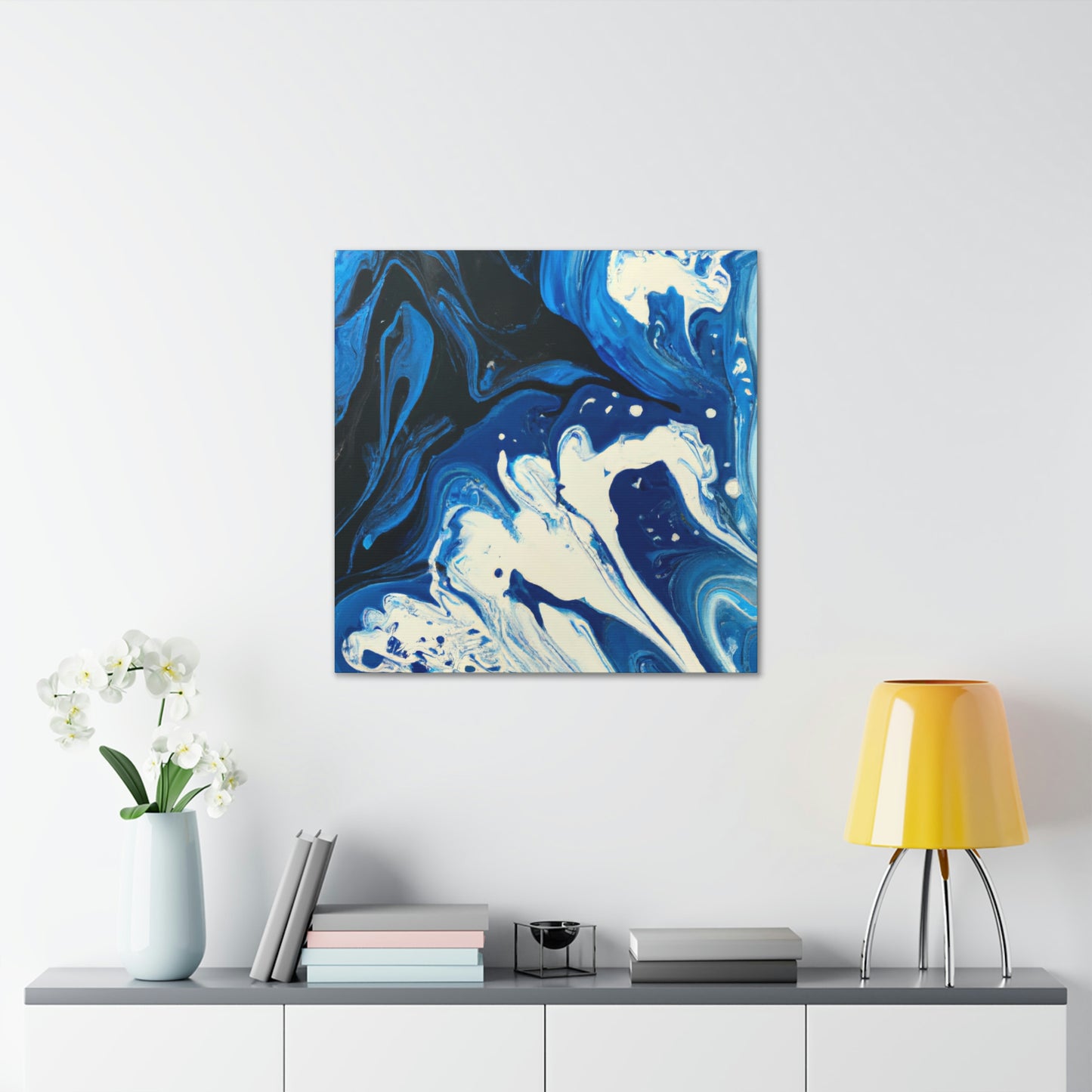 Blue Flux - Canvas