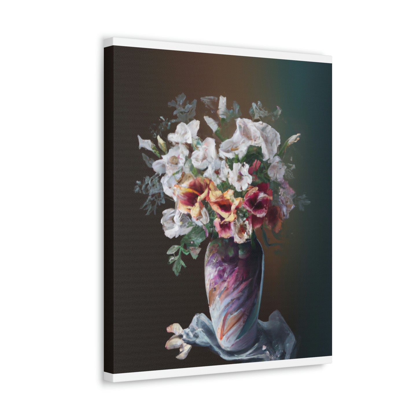 Floral Finesse Dreaming - Canvas