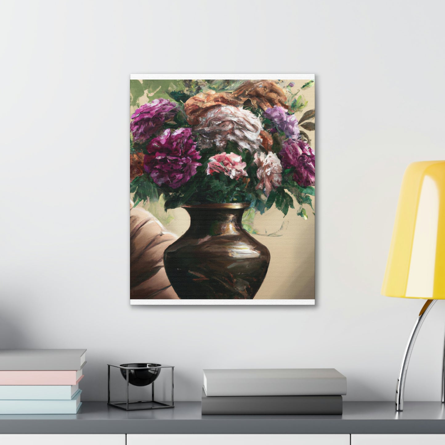 "Petal Palette Foliage". - Canvas