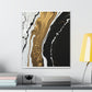 Golden Flow Fusion - Canvas