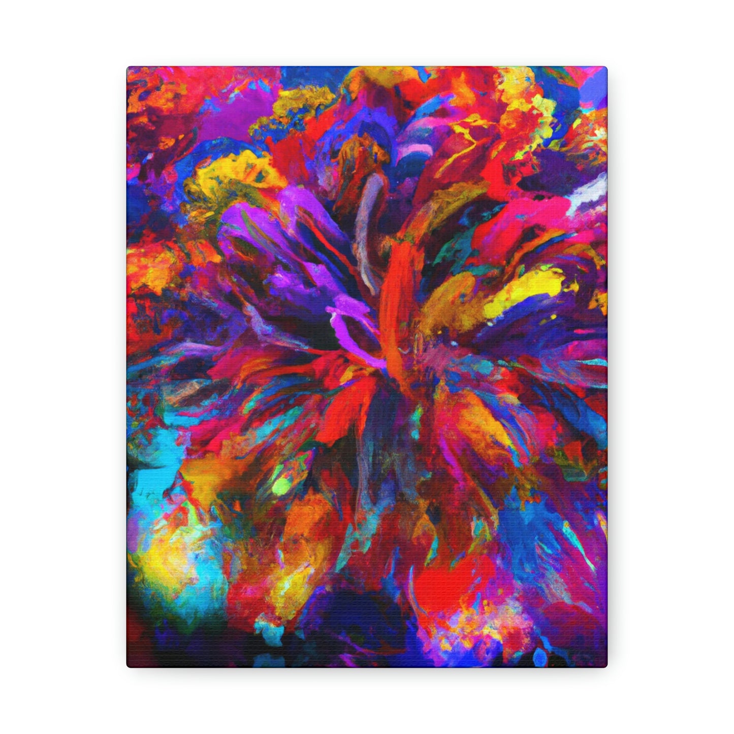 Vibrant Bloom - Canvas
