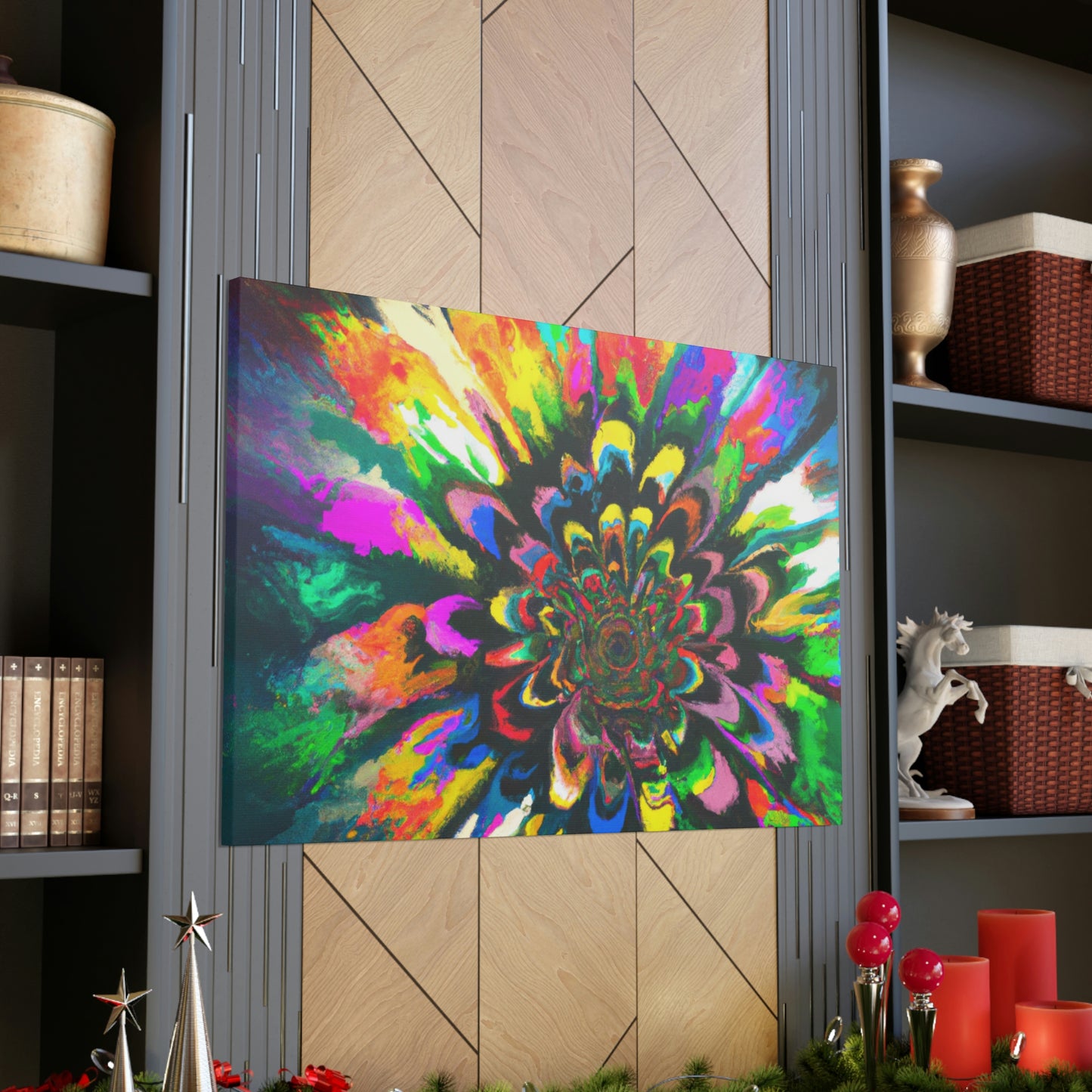 Vivid Flora. - Canvas
