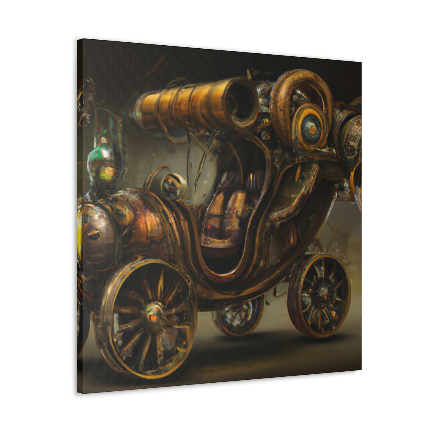 Steampunk Motorcar - Canvas
