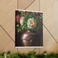 Vase Palette Flourish - Canvas