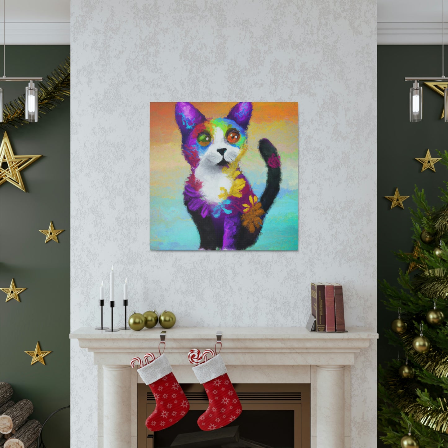 Feline Fusion - Canvas