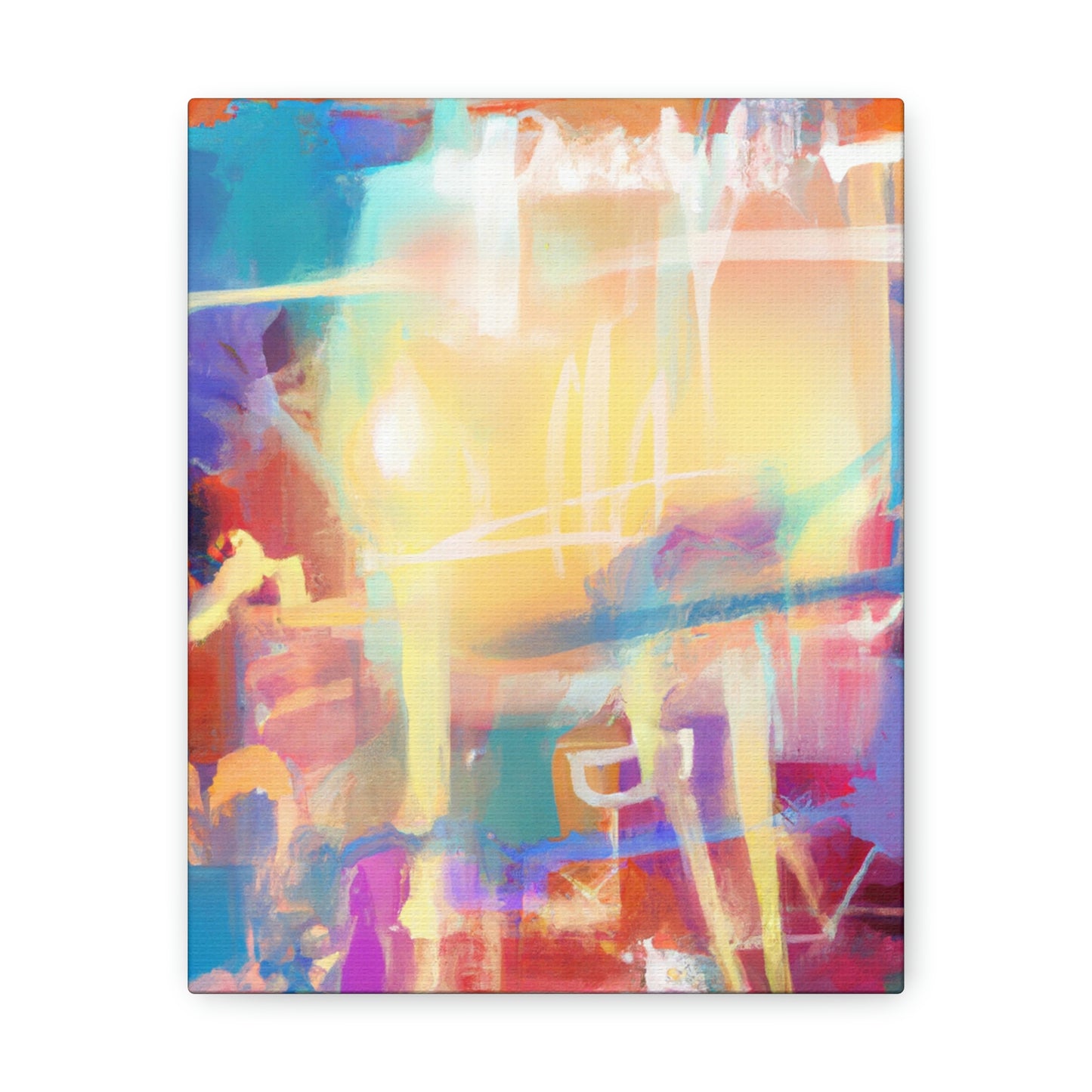 Cosmic Bloom. - Canvas
