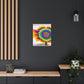 Dazzling Bloom. - Canvas