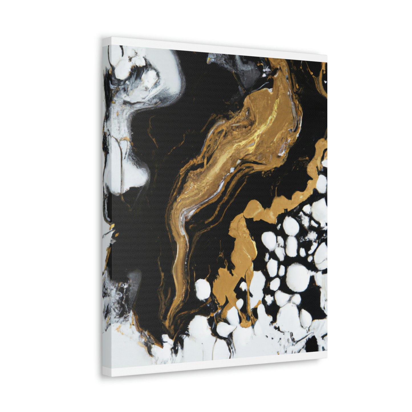 Glittering Ebony Cosmos - Canvas