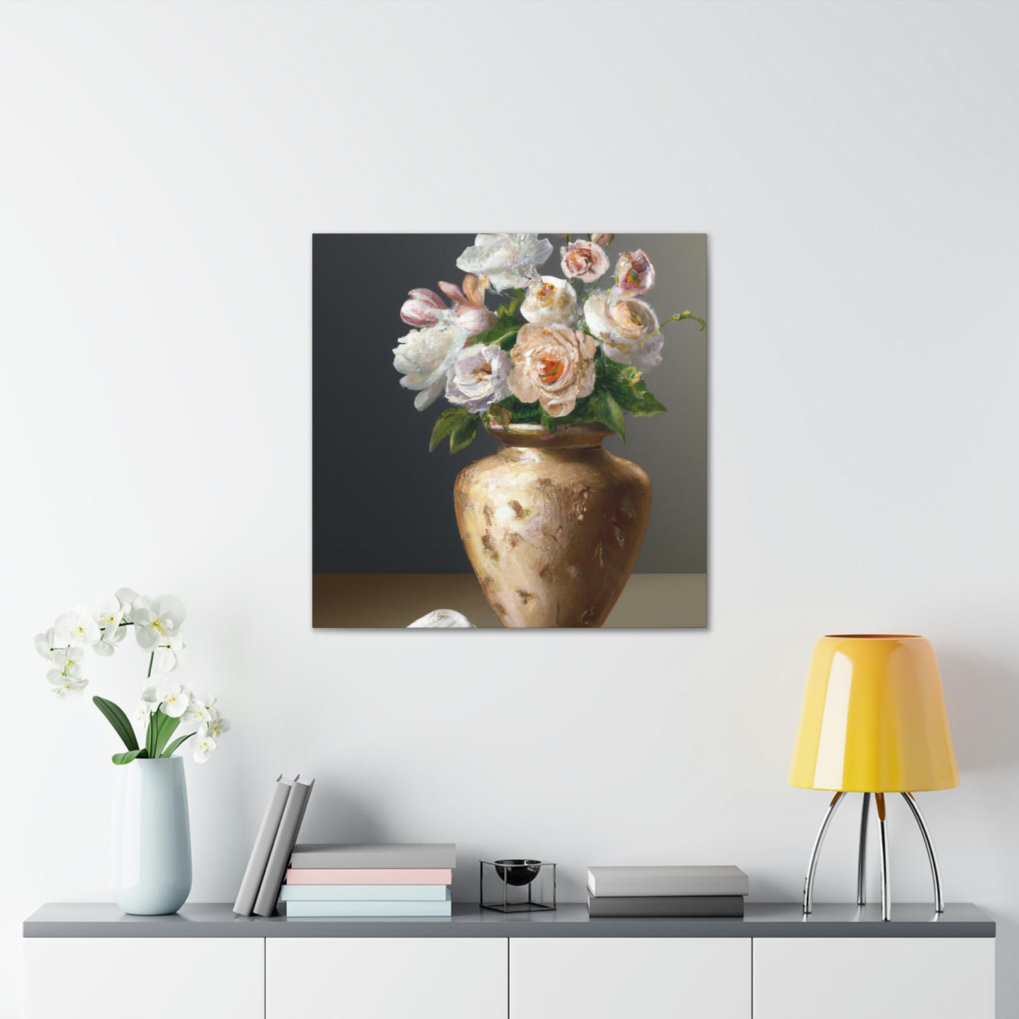 "Floral Delicacy" - Canvas