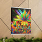 Vivid Bloom. - Canvas