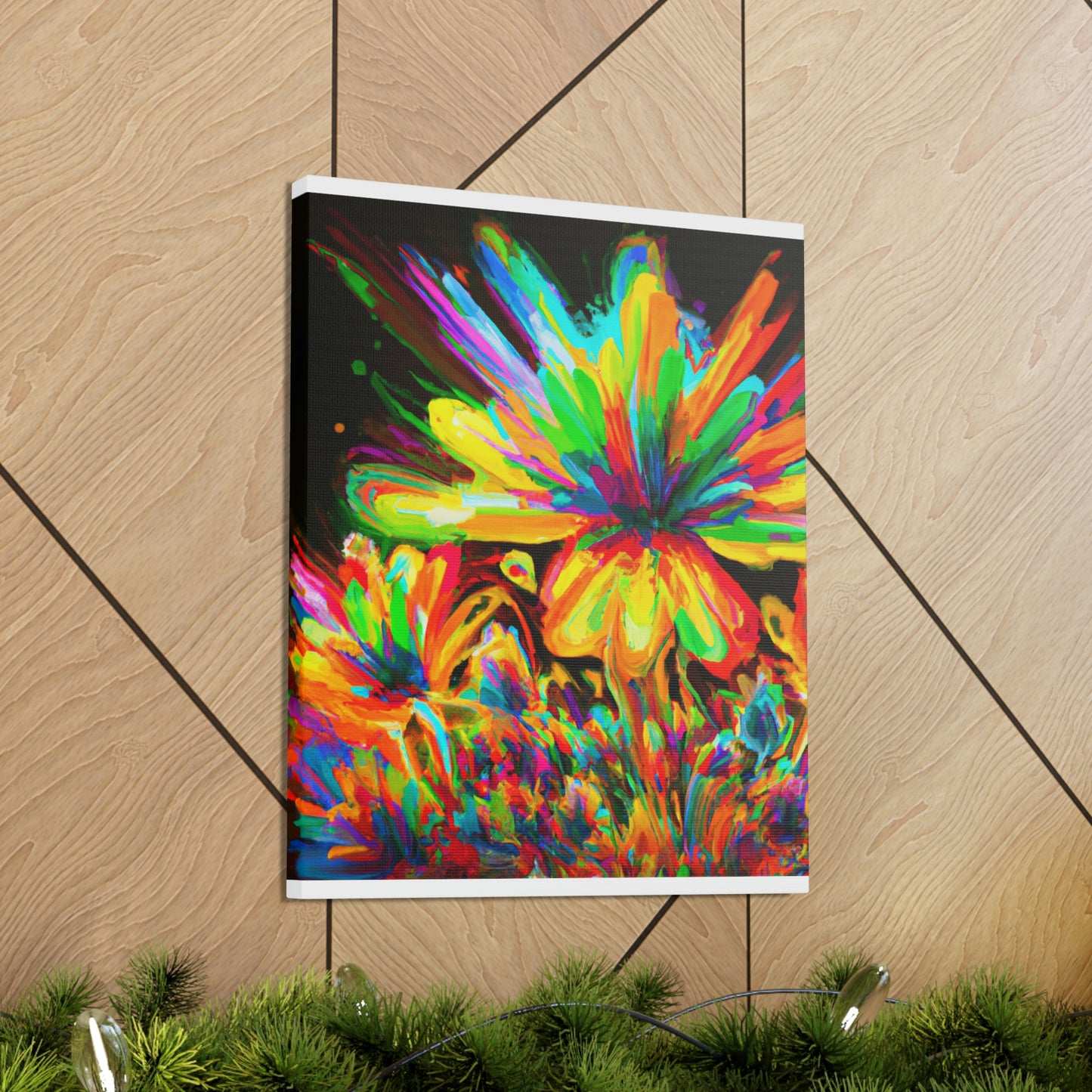 Vivid Bloom. - Canvas