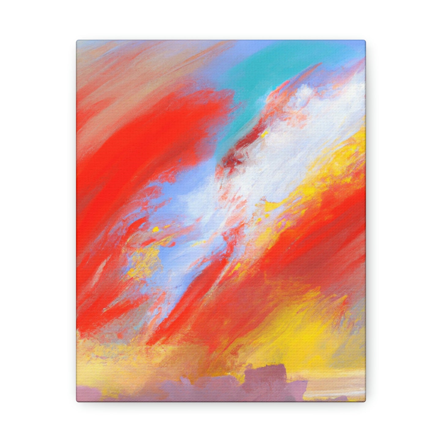 Brush Burst. - Canvas