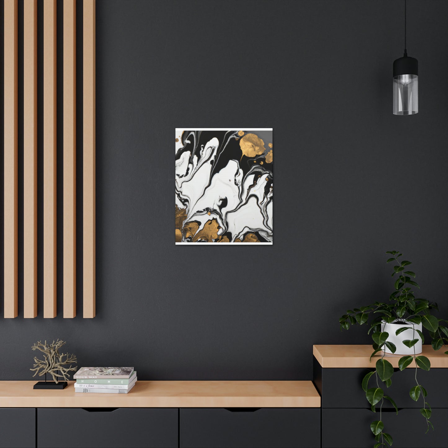 Gilded Liquid Luxe - Canvas