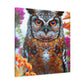 Owl's Splendor. - Canvas