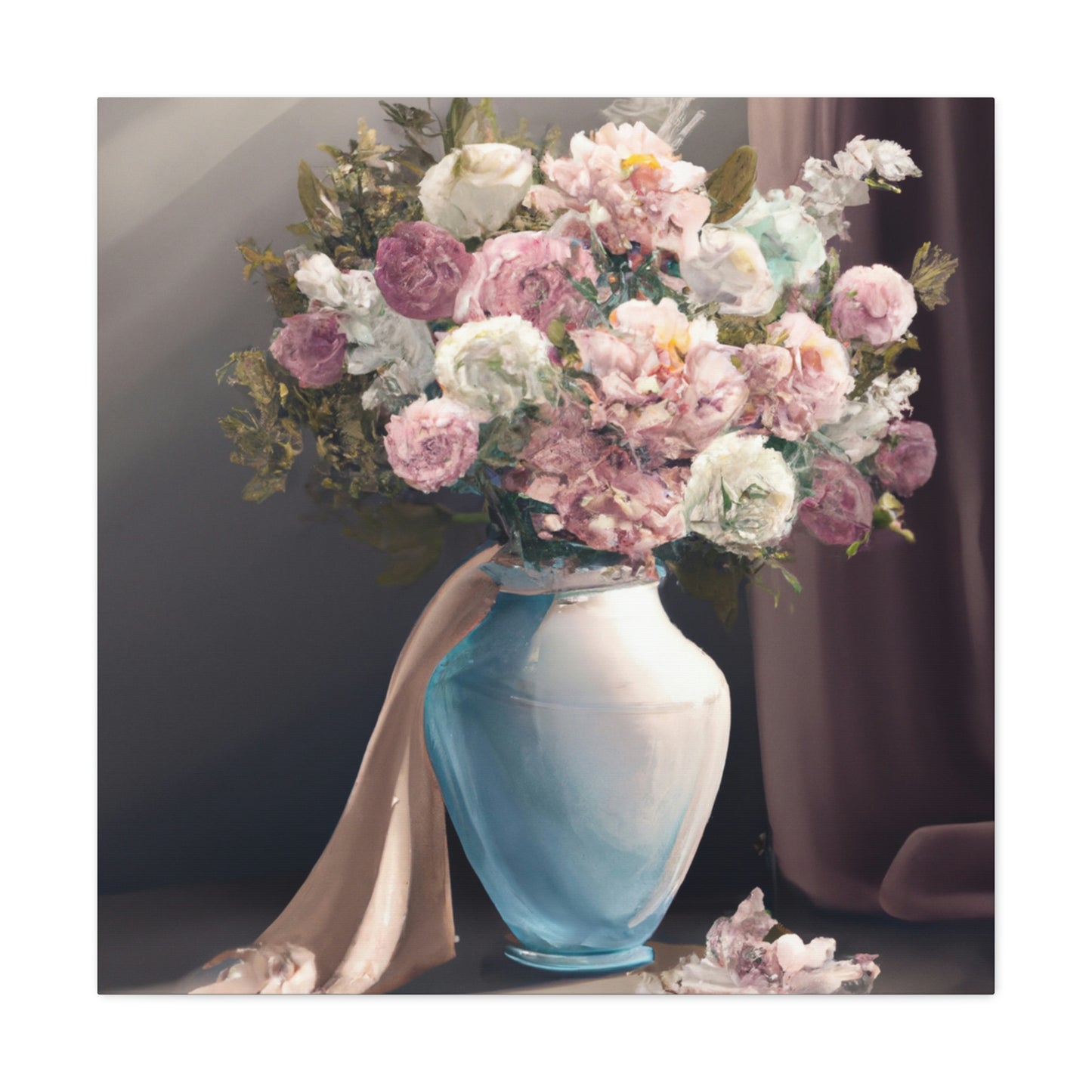 "Fragile Floral Beauty". - Canvas