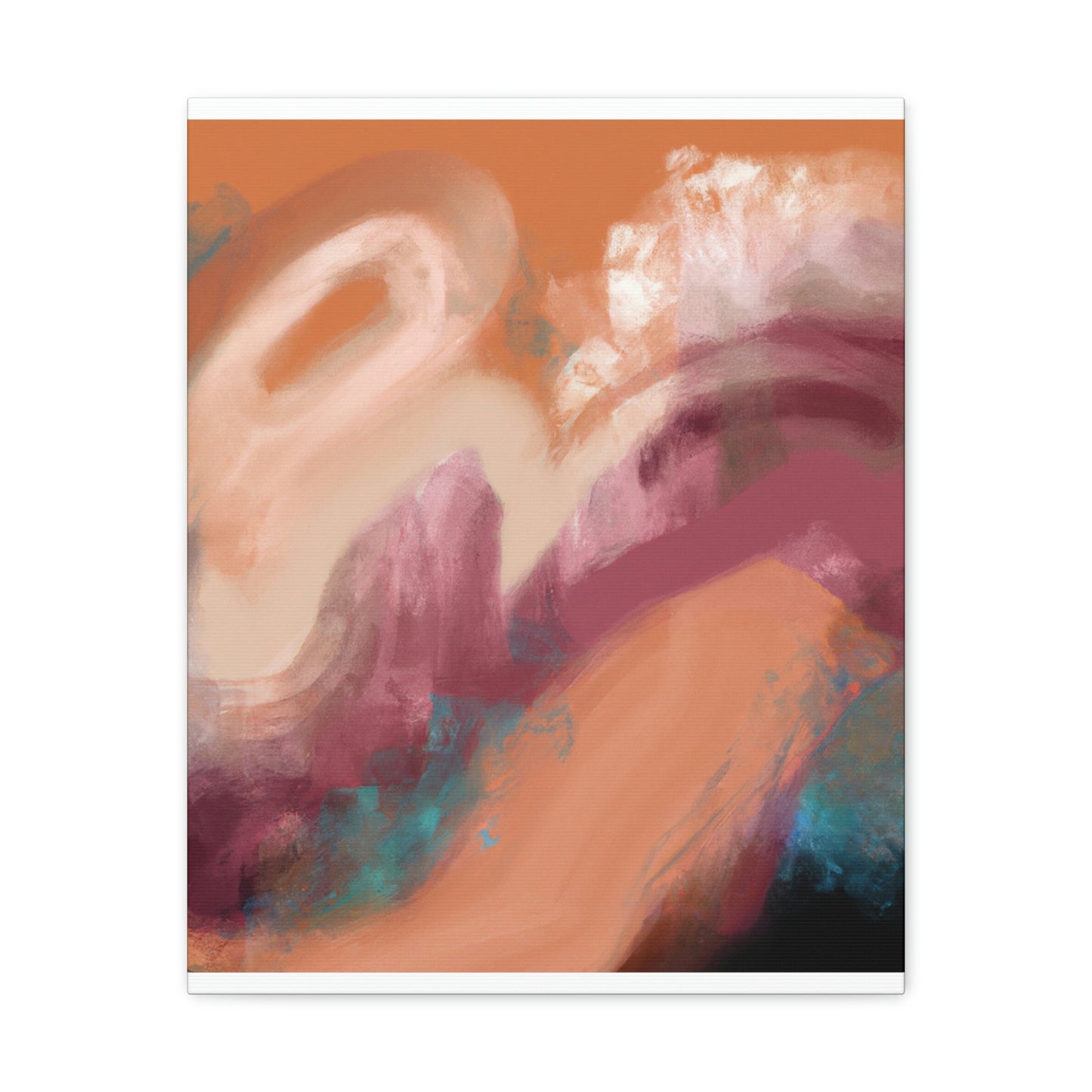 "Vibrant Glow" - Canvas