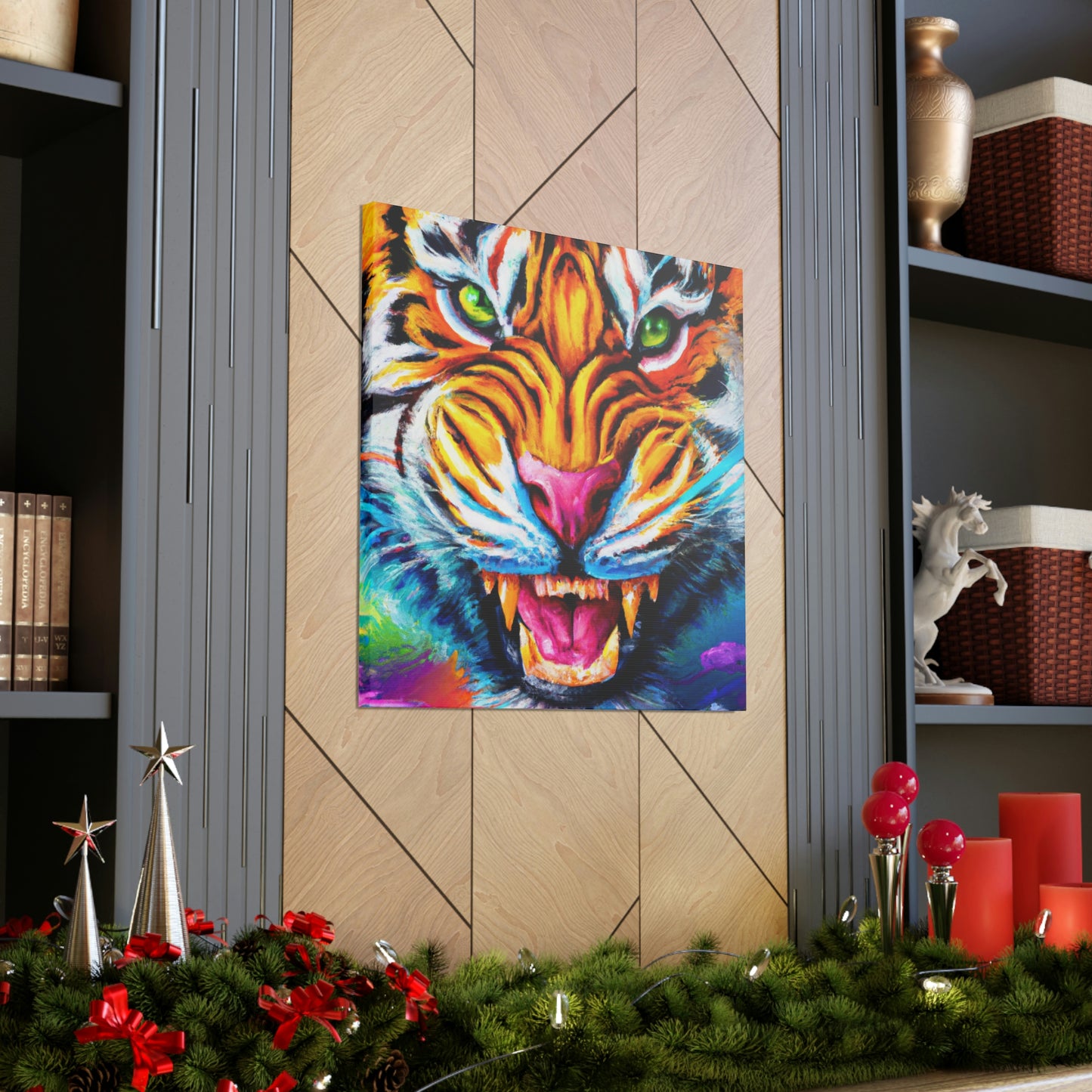 Tiger Dream. - Canvas