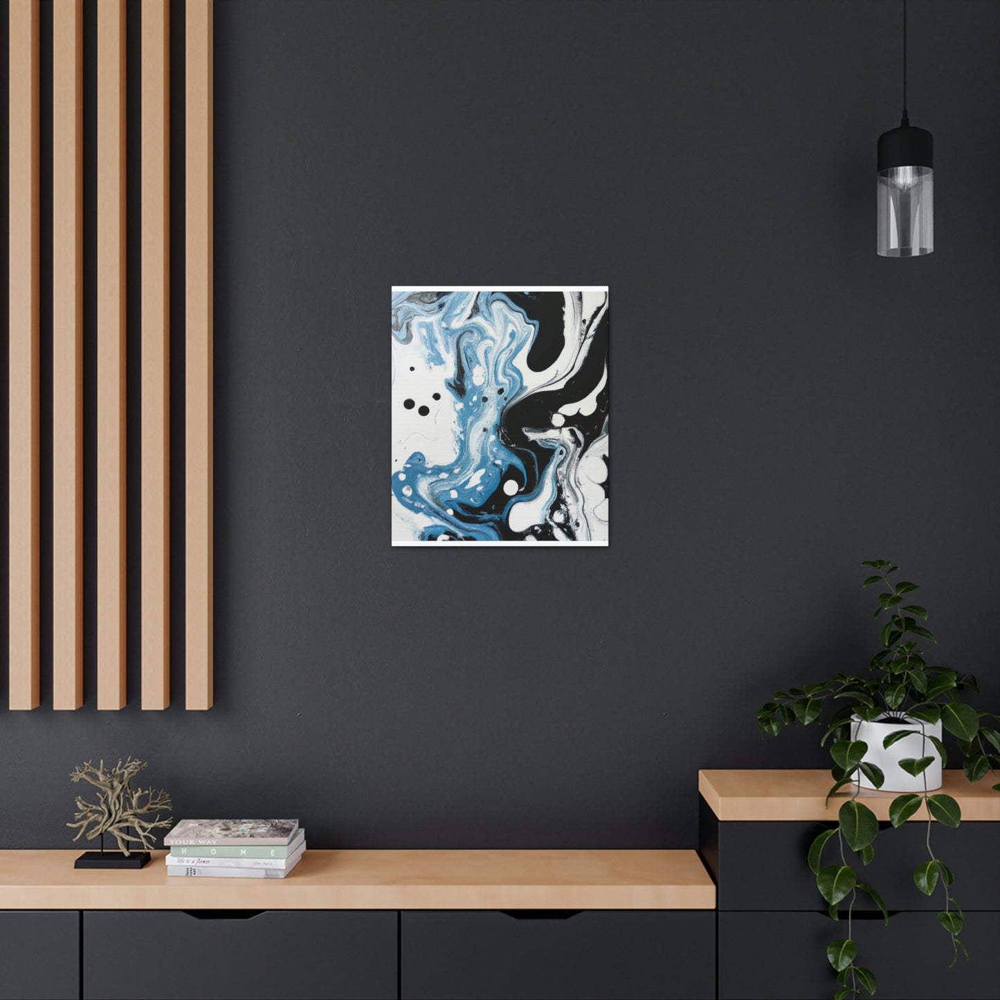 "Bluetopia" - Canvas