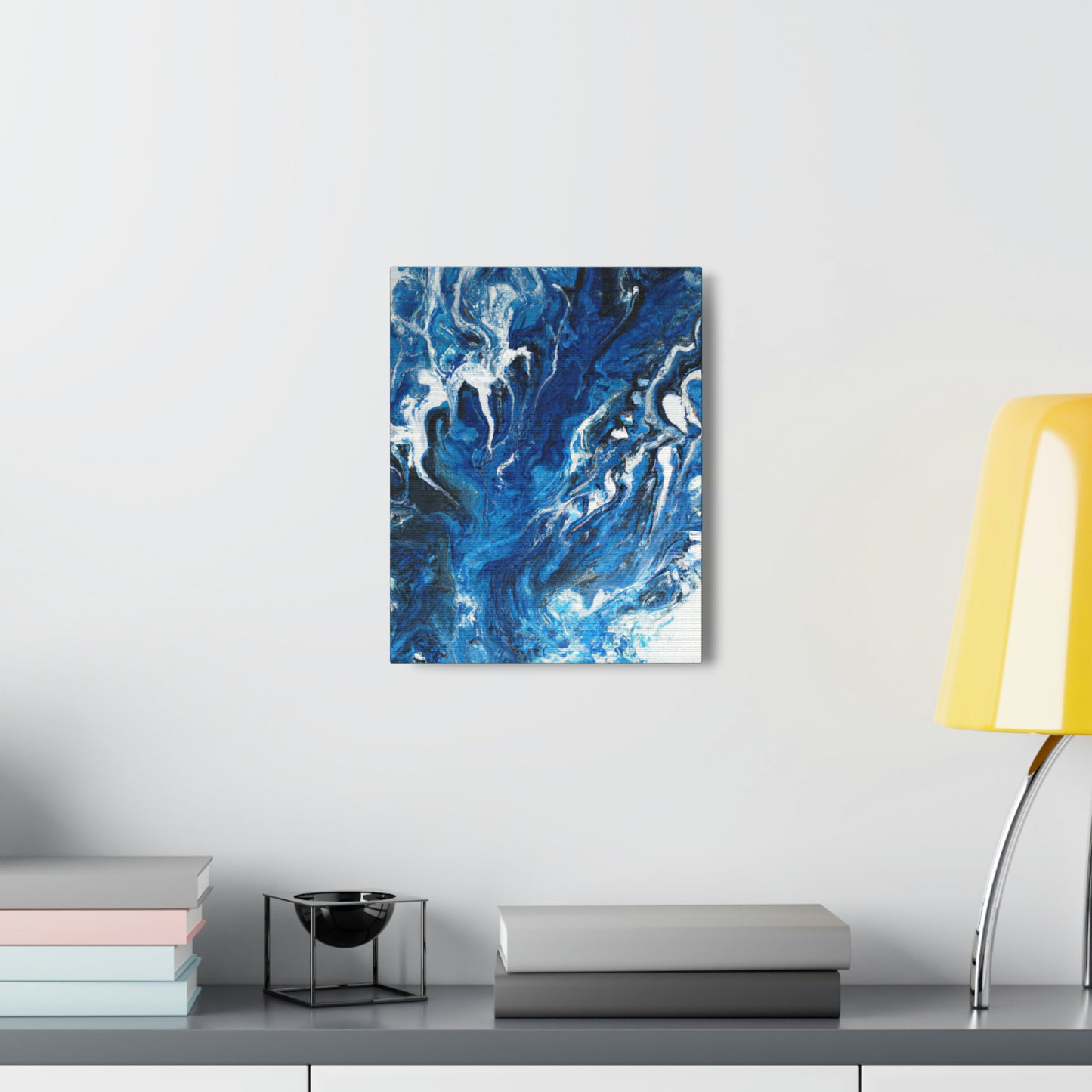 Aqua Tide. - Canvas