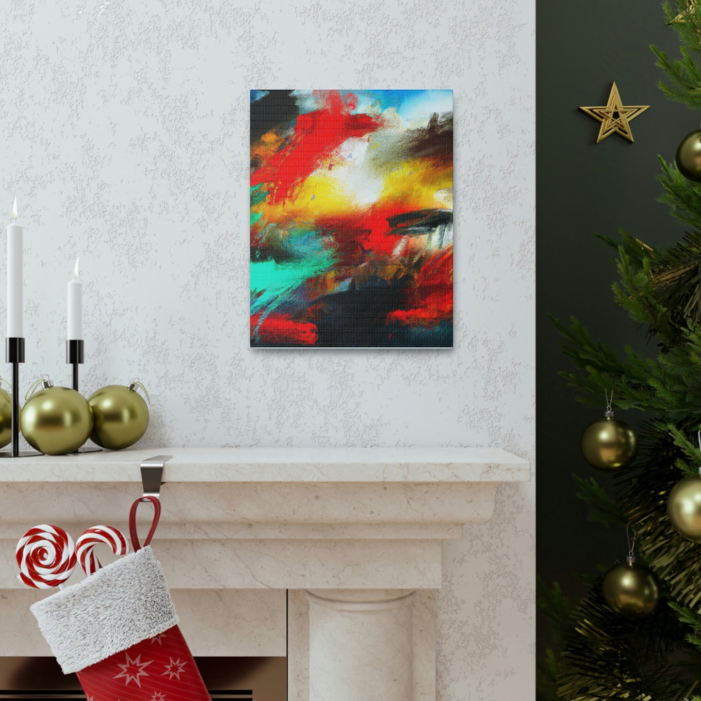 "Hue Haven" - Canvas