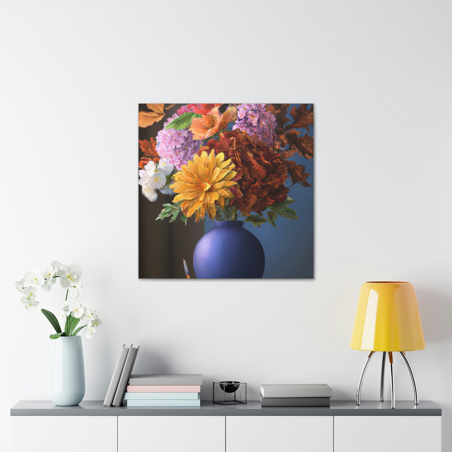 Floral Bloom Brilliance - Canvas