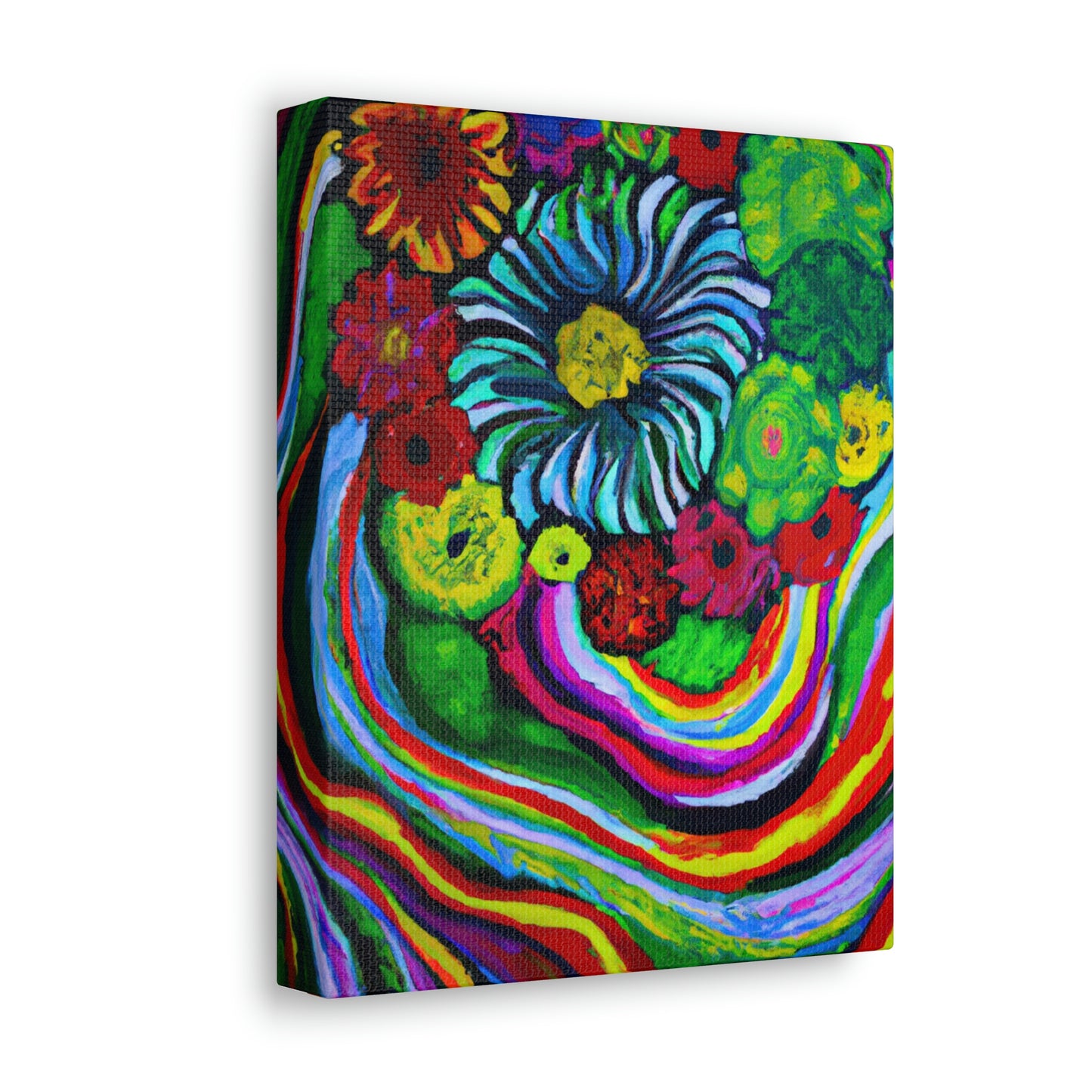 Vivid Blooms. - Canvas
