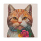 Cat Bliss. - Canvas